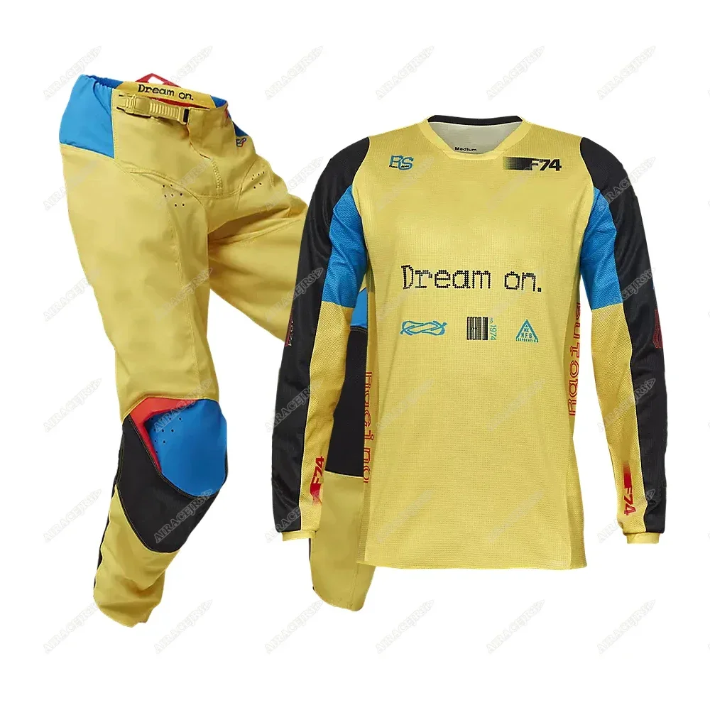 Mountain Biking Gear For Men - Set Perlengkapan Motocross Combo, Jersey dan