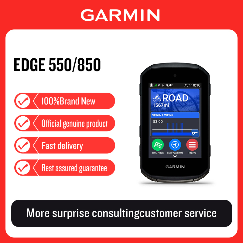 Mountain Biking For Fitness - Komputer Bersepeda Garmin Edge 550/850 Navigasi