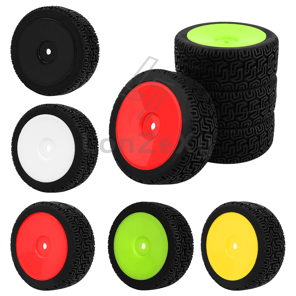 Tire Insert Foam - 4 PCS Roda Mobil RC On-Road