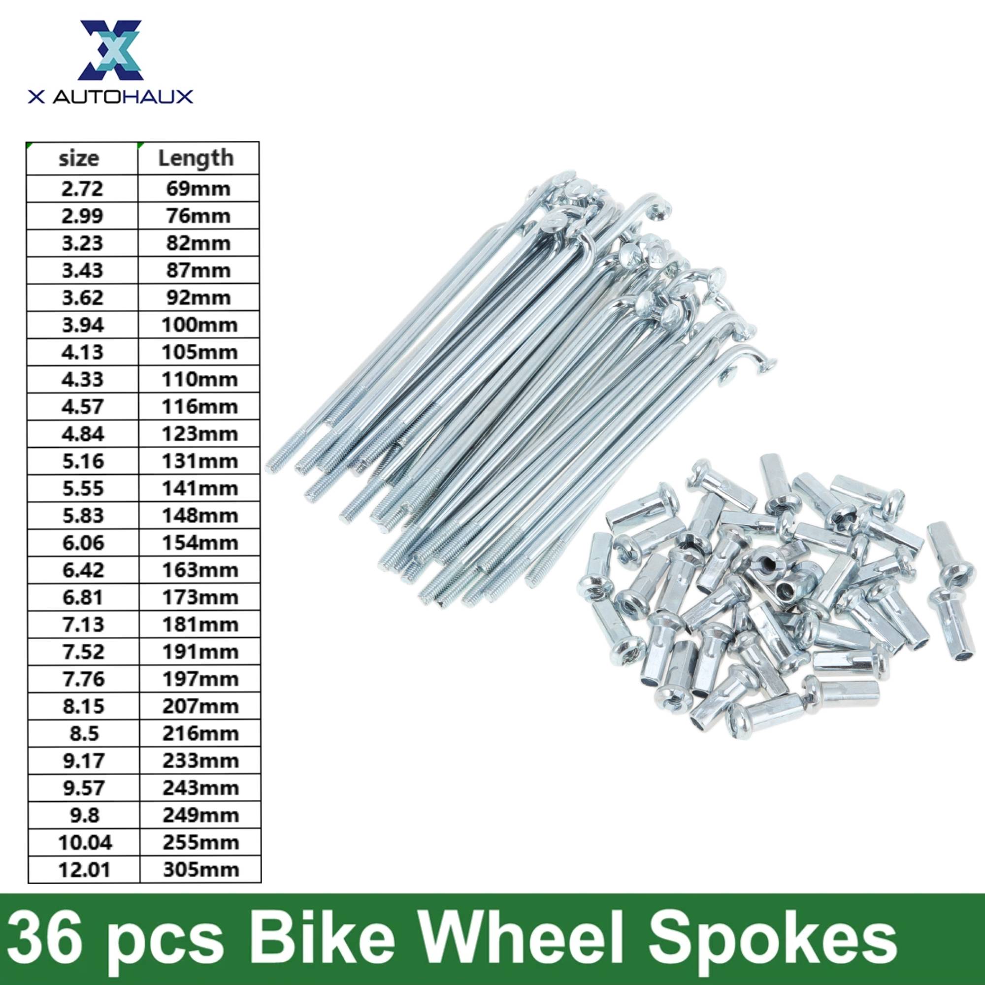 Spoke Nipple Brass - X Autohaux 36 Buah Jari-jari Baja