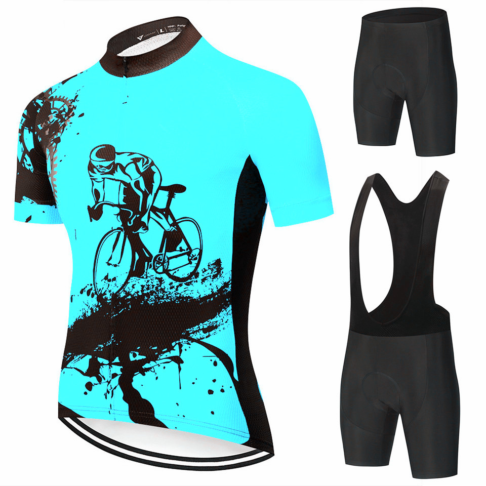 Mountain Biking New Jersey - Pakaian Bersepeda Pria Terbaru 2027, Set
