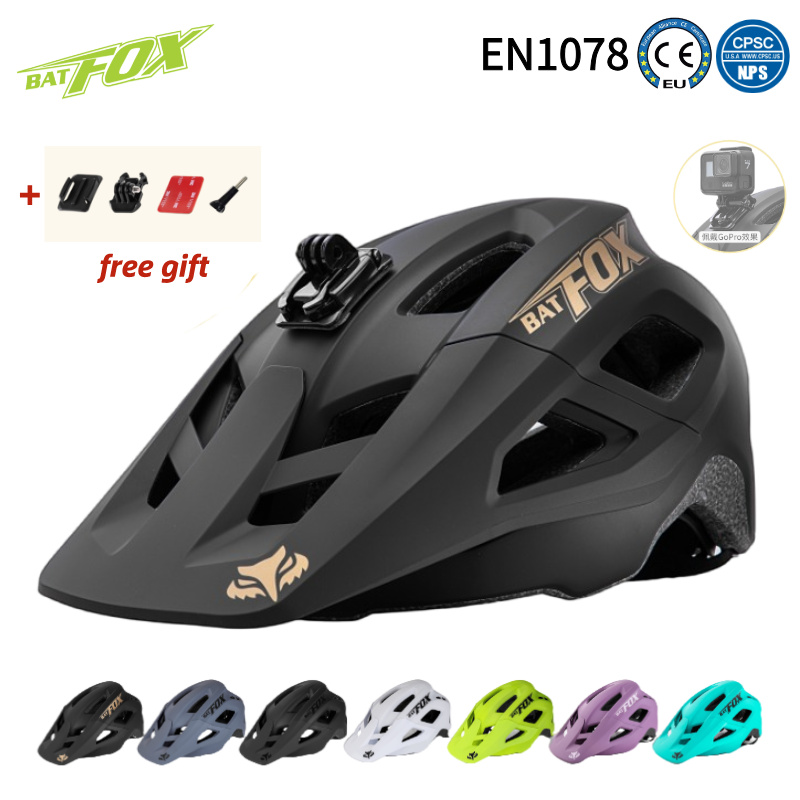 Mountain Biking Gear For Men - Helm Sepeda Gunung BATFOX Dapat Memasang