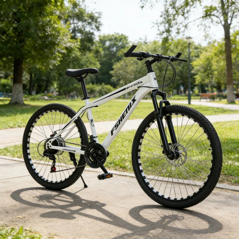 Mountain Biking Gear For Men - Sepeda Gunung Snow White Spoke Wheel