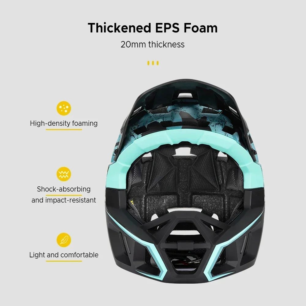 Helm Sepeda Gunung Full Face M - Mountain Biking Gear For Men ulasan dan harga