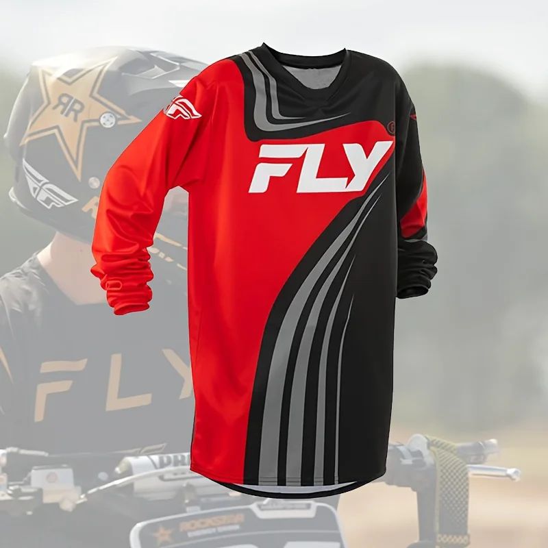 KAOS LENGAN PANJANG PRIA JERSE - Mountain Biking Camp ulasan dan harga
