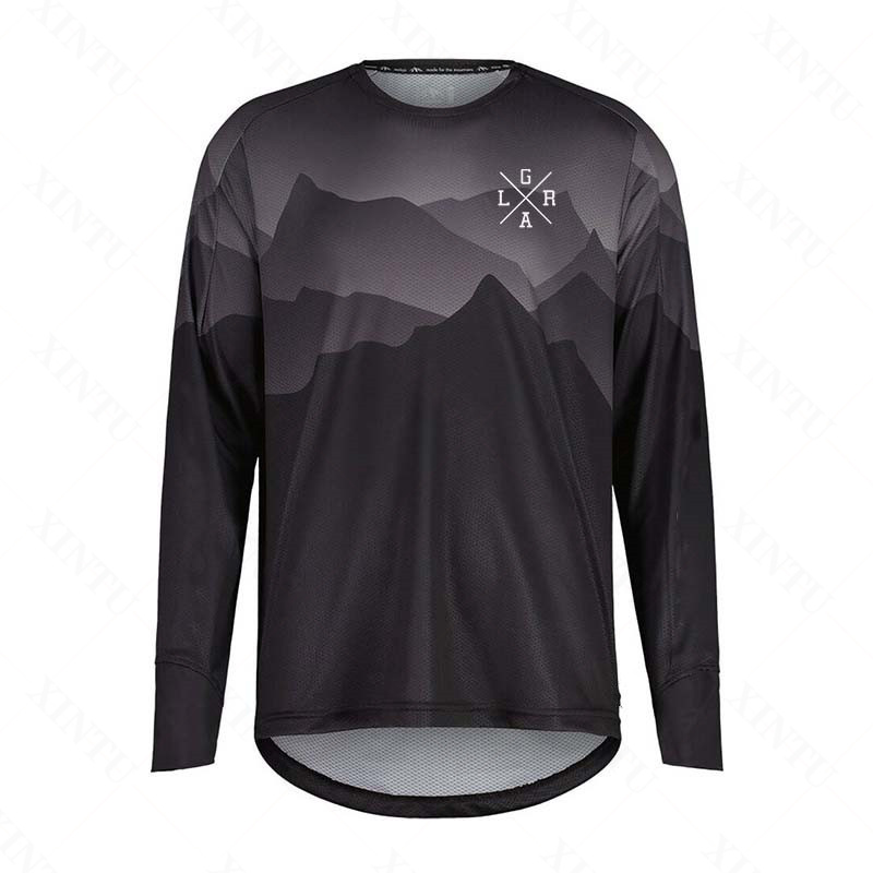 Jersey Sepeda Motor Pria Lrga  - Mountain Biking Downhill ulasan dan harga
