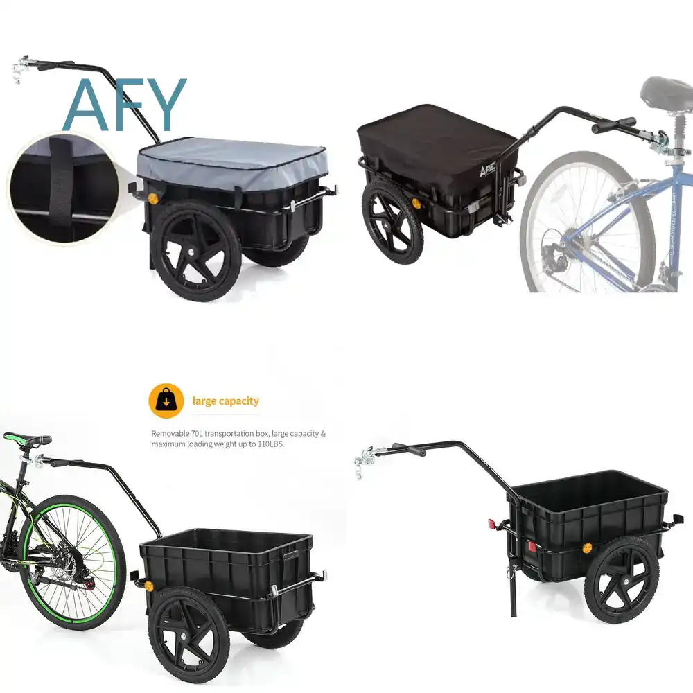Trailer Sepeda untuk Sepeda Gu - Mountain Biking Camp ulasan dan harga