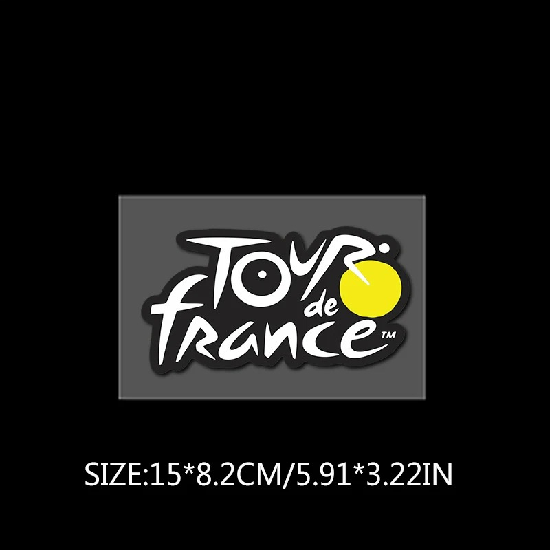 1 Buah Stiker Vinil Logo Tour  - Mountain Biking France ulasan dan harga