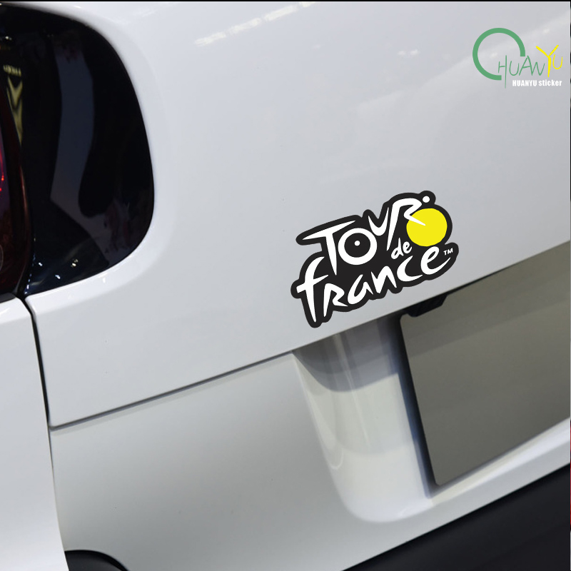 1 Buah Stiker Vinil Logo Tour  - Mountain Biking France ulasan dan harga