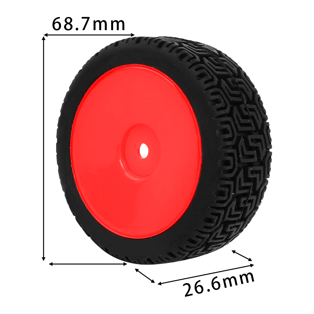 4 PCS Roda Mobil RC On-Road 1/ - Tire Insert Foam ulasan dan harga