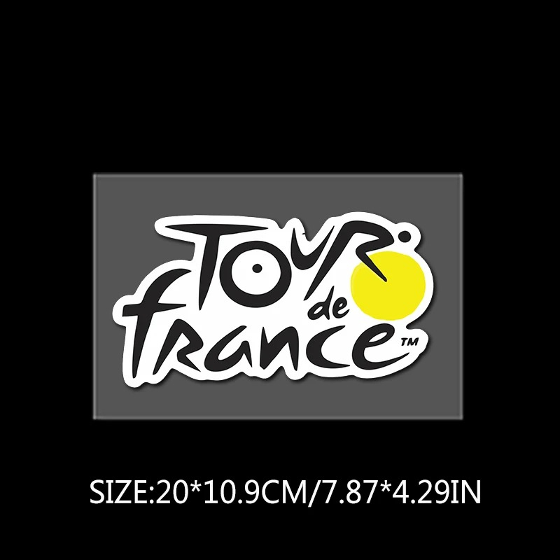 1 Buah Stiker Vinil Logo Tour  - Mountain Biking France ulasan dan harga