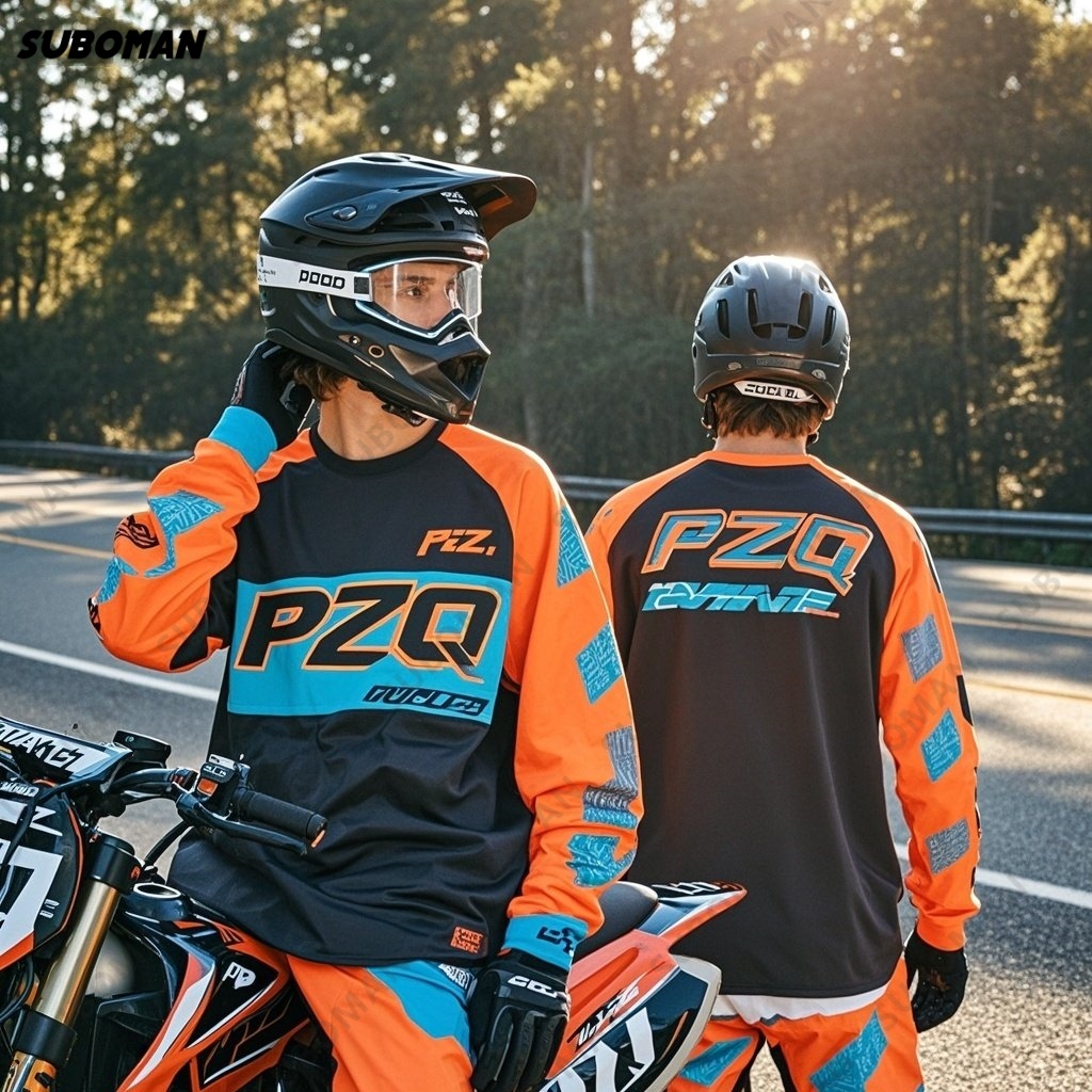 Jersey Sepeda Motor Off Road P - Mountain Biking New Jersey ulasan dan harga