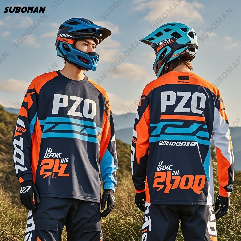 Jersey Sepeda Motor Off Road P - Mountain Biking New Jersey ulasan dan harga