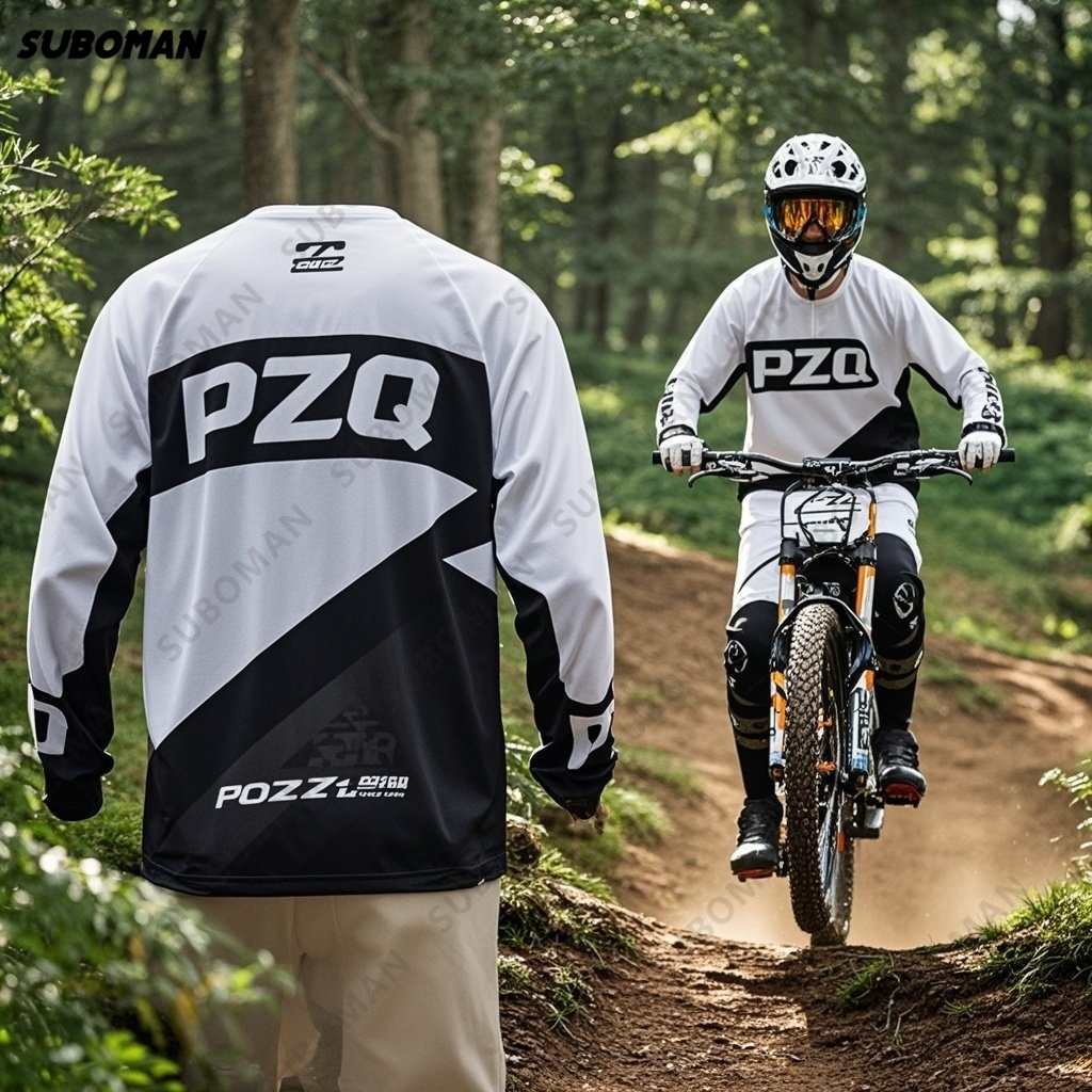 Jersey Sepeda Motor Off Road P - Mountain Biking New Jersey ulasan dan harga