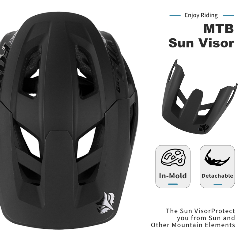 Helm Sepeda Gunung BATFOX Dapa - Mountain Biking Gear For Men ulasan dan harga