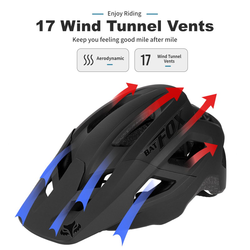 Helm Sepeda Gunung BATFOX Dapa - Mountain Biking Gear For Men ulasan dan harga
