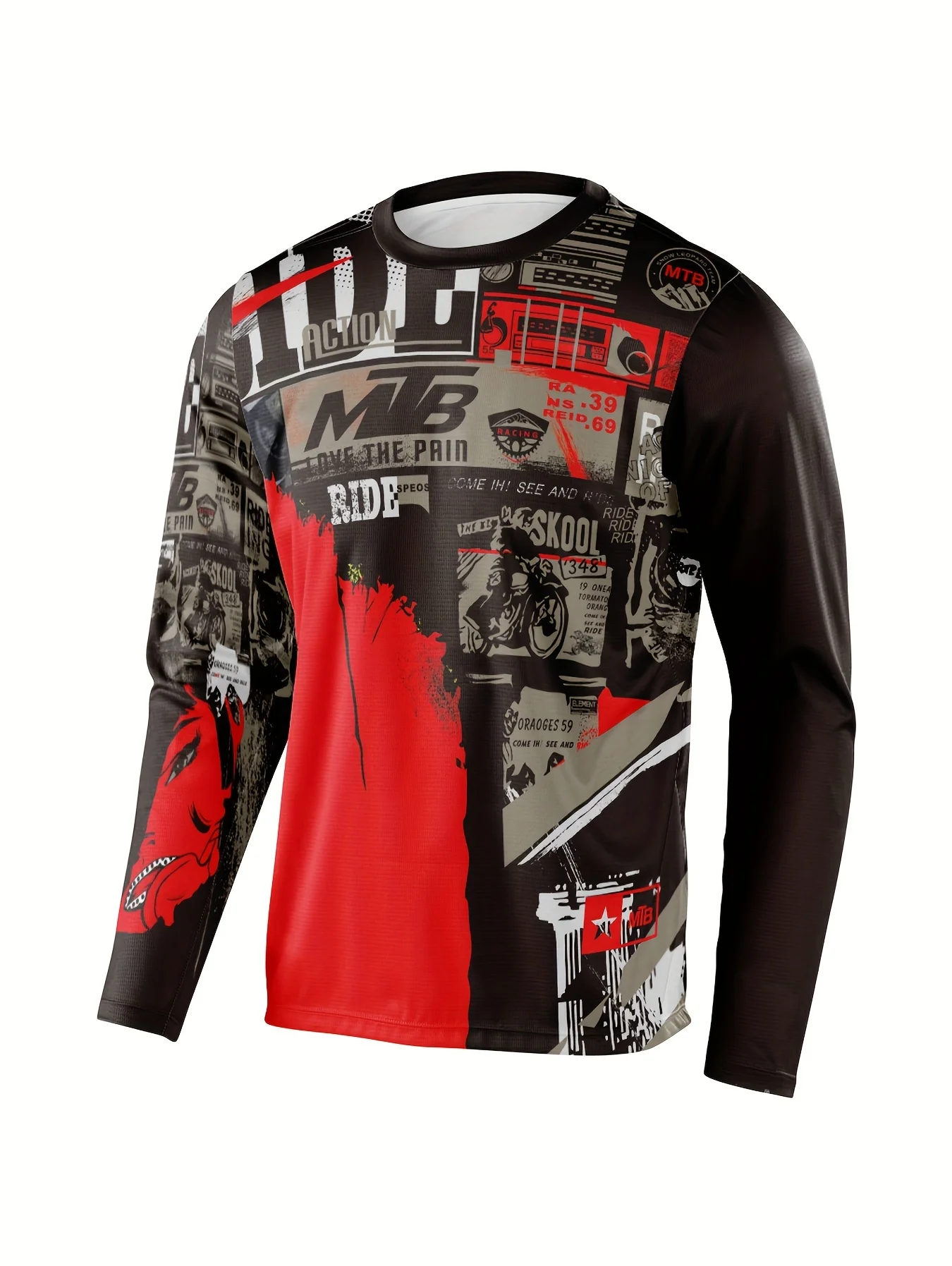 Jersey Sepeda Gunung Pria yang - Mountain Biking For Fitness ulasan dan harga