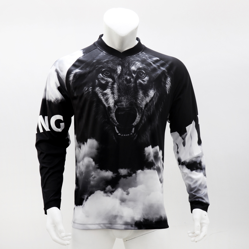 Kaus Oblong Sepeda Gunung Moto - Mountain Biking New Jersey ulasan dan harga